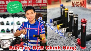 Lê Lĩnh vlogHướng Dẫn Lắp Bao Tay RCB Chính Hãng Chất ĐẹpRất Êm Tay Cầm Chắc Chắn [upl. by Anialem]