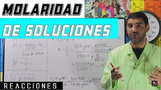 4Reacciones 30 Molaridad de Soluciones [upl. by Sleinad696]