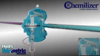 Hydro Systems  Chemilizer Diaphragm Pump 3D Animation [upl. by Tadashi801]