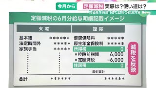 6月から“定額減税”始まる 住民税については6月は一律ゼロ円「明細を見て知った」年代により反応は様々 240625 1421 [upl. by Austreng204]