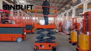 Rough terrain scissor Lift [upl. by Grote]