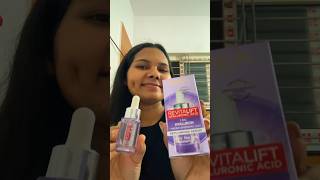 Loreal Revitalift Hyaluronic Acid Serum Review lorealhyaluronicacidserum serum skincare skin [upl. by Kcerred69]