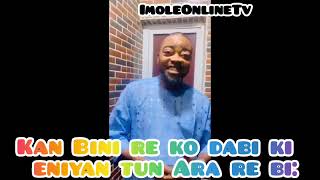 SAOTY AREWA FO ARA RE MO LORI ORO ALFA NI BABA OBA [upl. by Hildebrandt]