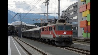 Züge in Salzburg Hauptbahnhof ÖGEG 1110 ÖBB 1144 BR 628 Westbahn Railjets und mehr [upl. by Hindorff]