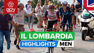 The Season Ends With Fireworks In Como  Il Lombardia 2022 Highlights [upl. by Colvert]