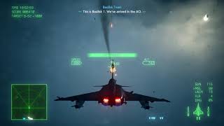 Play Ace Combat  First Mission  with hotas saitek X52 [upl. by Corliss529]