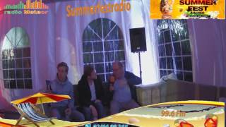 interview Cleymans amp Van Geel op SummerFest radio Meteor [upl. by Ianej]