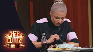 Degustarea din finala Titani la cuțite Chef Simona Pope quotCiorba de ciocolată avea o surprizăquot [upl. by Kassey]