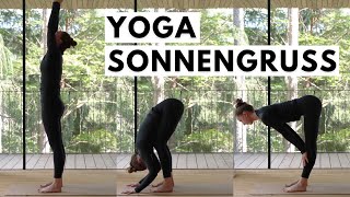 Yoga Sonnengruß Routine 15 Min  Surya Namaskar A  B [upl. by Nathaniel64]