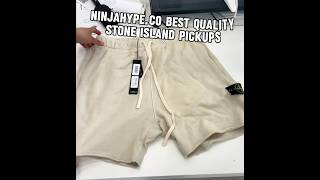 Ninjahype Best Quality Stone Island Pickups and try on fashion haul clothingbrand hype [upl. by Yeldar]