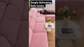 Simple amp Refreshing Sofa Covers Ase To Kare Four amp Removable coversheet cushioncover EasyCare [upl. by Asilat690]