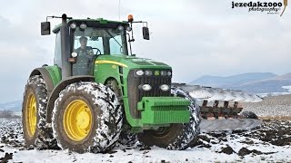 John Deere 8430  Kverneland PB100 [upl. by Sonnnie]