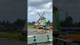 The Dutch windmill village of Zaanse Schans the Netherlands [upl. by Loleta]