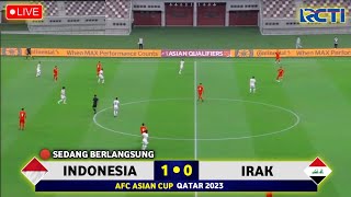 🔴 SEDANG BERLANGSUNG • LIVE RCTI TIMNAS INDONESIA VS IRAK • AFC ASIAN CUP QATAR 2024 • Prediksi 10 [upl. by Lait]