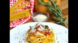 Butternut Squash Pasta Carbonara [upl. by Koran]