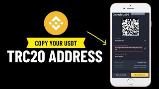 How to Find TRC20 Address in Binance  BINANCE USDT TRC20 WALLET ADDRESS [upl. by Fillian117]