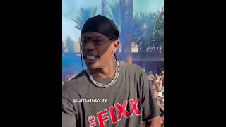 TRAVIS SCOTT Travis Scott takes the stage by storm shorts [upl. by Ephrayim]