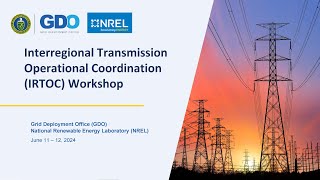 Interregional Transmission Operational Coordination Workshop  Day 1 [upl. by Ahseyd889]