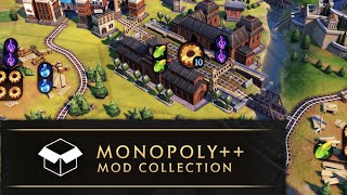 Civilization 6 Mod Spotlight  Monopoly  By Leugi A Replacement For The Monopoly Game Mode [upl. by Anaoj604]