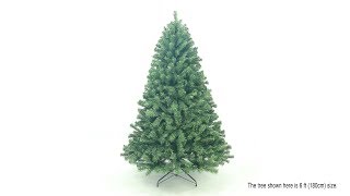 EcoFriendly Oncor Monterey Pine Christmas Tree Assembly SKU 35010 to 35020 [upl. by Nnel]