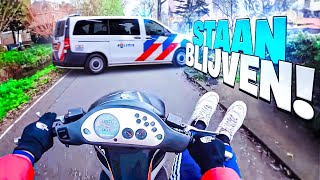 GILERA RUNNER 180CC POV STREET RIDE EN POLITIE ACHTERVOLGING  ErraVlogs [upl. by Ahcim]