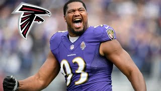 Calais Campbell Highlights 🔥 Welcome to the Atlanta Falcons [upl. by Leiram974]