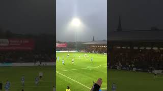 Bolton Get Battered Everywhere They Go 🎶 Stockport County Fans During 50 Win [upl. by Leahciam]