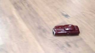 SCHUCO 3041 VARIANTO LIMO MAROON CAR WIND UP TIN TOY US ZONE GERMANY [upl. by Alket139]