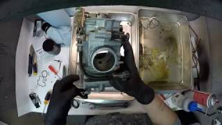 2001 YZ426F Carburetor Rebuild Time Lapse [upl. by Aihsema89]