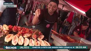 Lonches de pierna en el tianguis de Santa Eduwiges [upl. by Pauiie]