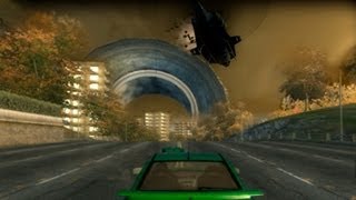 NFS MW 2005  killing the chopter [upl. by Stannwood]