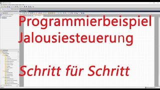 Jalousiesteuerung mit LOGO  ProgrammierbeispielTutorial  LOGOSoft  Edu Reson [upl. by Monahon418]