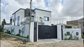 175000  Beautiful 4bedroom house in AccraGhana  Affordable Home tour 167 [upl. by Adnarom]