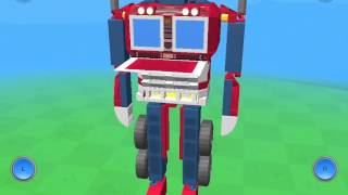 Blocksworld HD Optimus prime [upl. by Kyrstin]