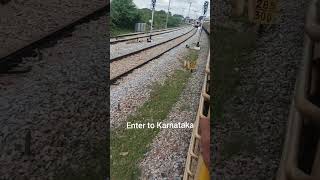 Tirupati to SMVT Bengaluru seshadri Express17210 🚂 part 16 8 stop 🛑 Bangarpet junction train [upl. by Teirtza]