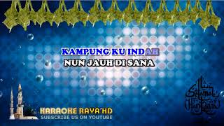 Karaoke Dendang Perantau  P Ramlee  Tanpa Vokal  Minus One  Lirik Video HD [upl. by Crompton]