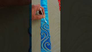 Easy Border Rangoli designs [upl. by Ahsiele]