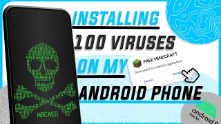 Installing 100 Viruses On My Android Phone  Whats the Worst That Could Happen  Android Malware [upl. by Angy]