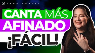 3 EJERCICIOS DE AFINACIÓN PARA CANTANTES PRINCIPIANTES  CANTA BIEN Y AFINADO  YEKA COACH [upl. by Llerruj]