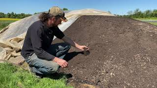 Compost with Biochar at Barr Farms [upl. by Arikahc559]