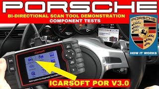 The Best Porsche BiDirectional ControlComponent Testing Tool [upl. by Damicke]