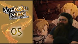 New Faces Old Friends  Mushoku Tensei Season 2 Episode 5 reaction [upl. by Lili]