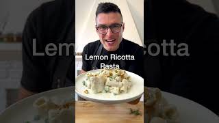 Lemon Ricotta Pasta is a Quick 20min Dinner [upl. by Madea]