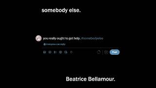 ORIGINAL SONG Somebody Else  Beatrice Bellamour [upl. by Dorelle]