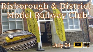 Risborough and District Model Railway Club Open Day 2024 [upl. by Yedsnil843]