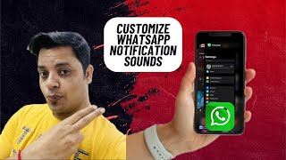 How to Customize WhatsApp Notification Sounds on iPhone and Android [upl. by Kedezihclem]