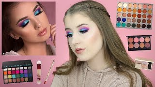 I TRIED FOLLOWING A DENITSLAVA MAKEUP TUTORIAL ♡ [upl. by Inava]