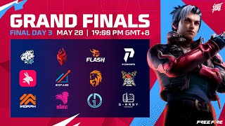 Grand Finals Day 3  Free Fire SEA Invitational 2023 [upl. by Ramled]