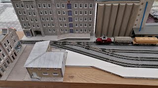 An improved inglenook shunting puzzle model railway  railroad project [upl. by Irita]