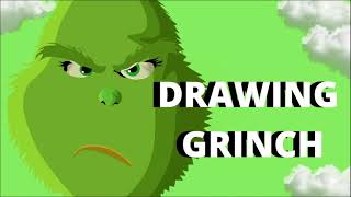 Drawing The Grinch face [upl. by Burack]